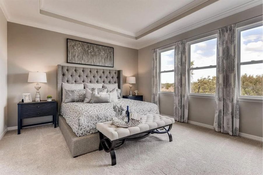 Furnished interior view inside a new home in Kindred, Kissimmee (Image 5).