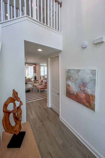 Representative furnished interior of a home built from the Miramar by Riverside Homes in Mariposa at EverRange, Jacksonville (Image 9).
