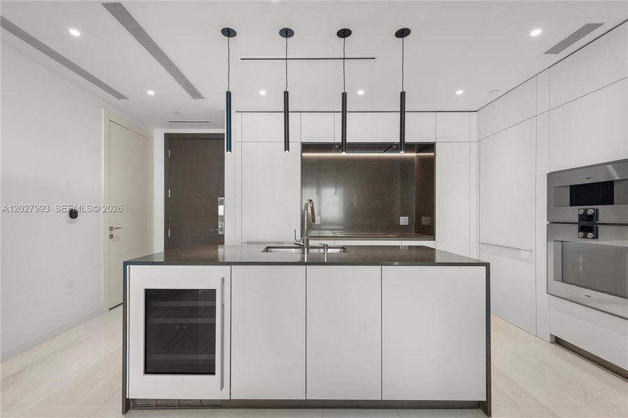 Furnished interior view inside a new home in Aston Martin Residences, Miami (Image 13). Furnished interior view inside a new home in Aston Martin Residences, Miami (Image 13).