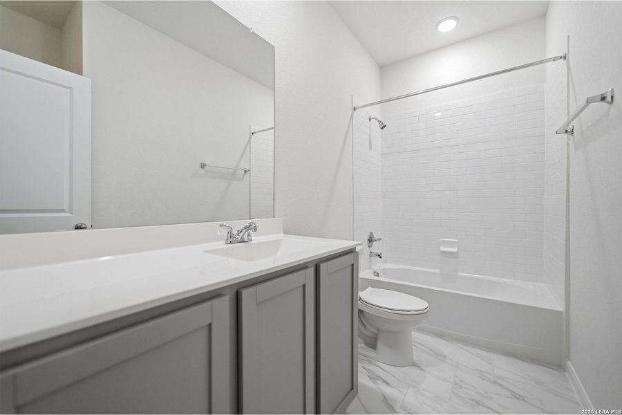 Furnished interior view inside a new home in Cloud Country, New Braunfels (Image 11).