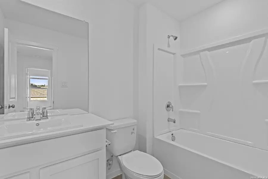 Furnished interior view inside a new home in Hightop Ridge, Converse (Image 9).