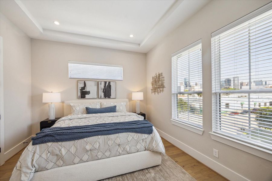 Furnished interior view inside a new home in , Houston (Image 7).