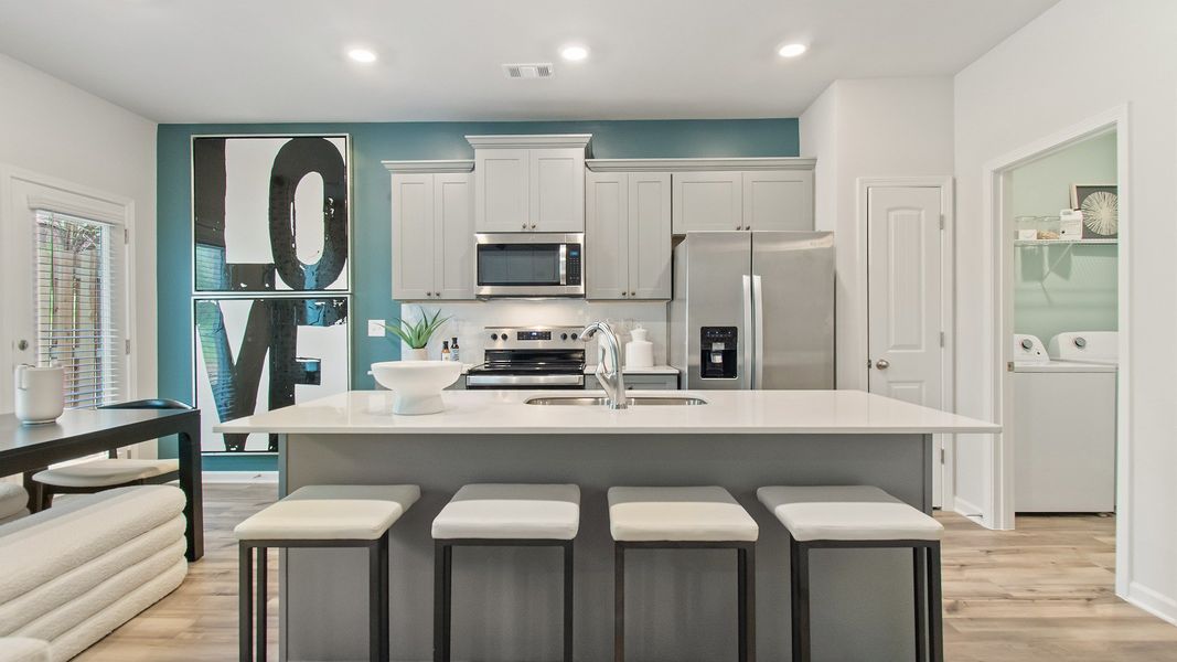 Furnished interior view inside a new home in Diamante, Stockbridge (Image 10).