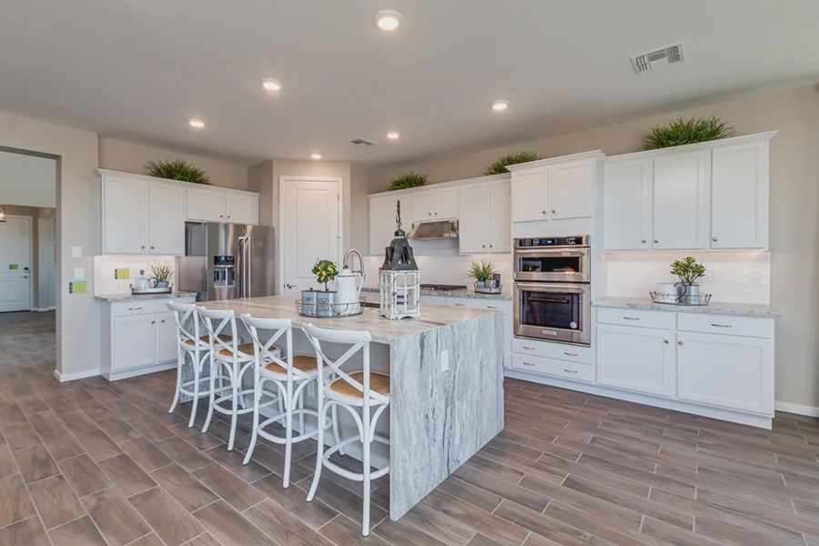 Representative furnished interior of a home built from the Diamond by Elliott Homes in Forté at Granite Vista, Waddell (Image 11).