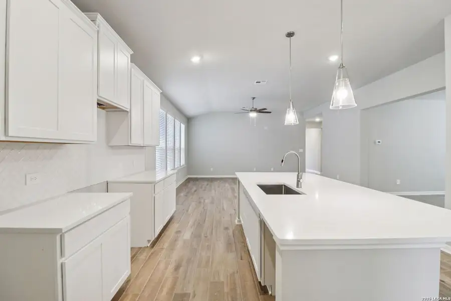 Furnished interior view inside a new home in Kallison Ranch, San Antonio (Image 11).