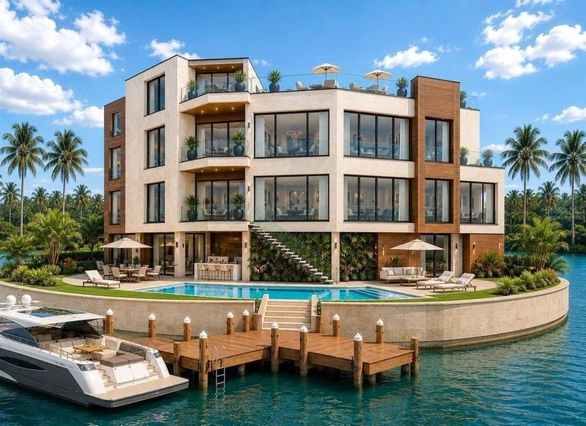 Condo located in Sarasota, FL showcasing its design and architecture (Image 4).