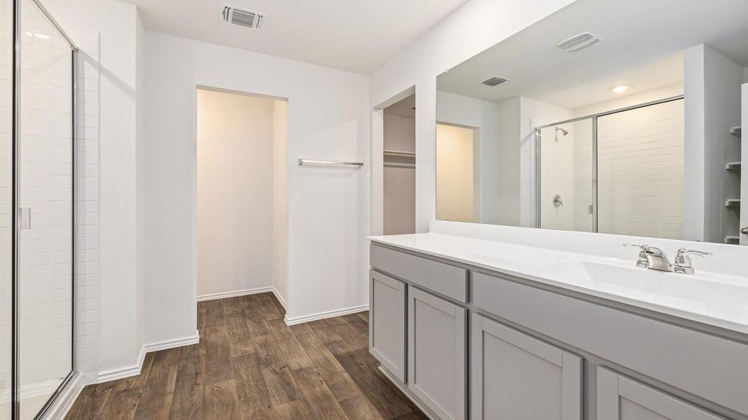 Furnished interior view inside a new home in Watermill, Uhland (Image 5).