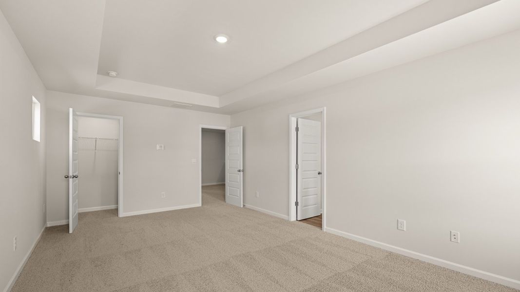 Spacious, unfurnished interior of a new home in Brookland Commons, Monroe (Image 20).