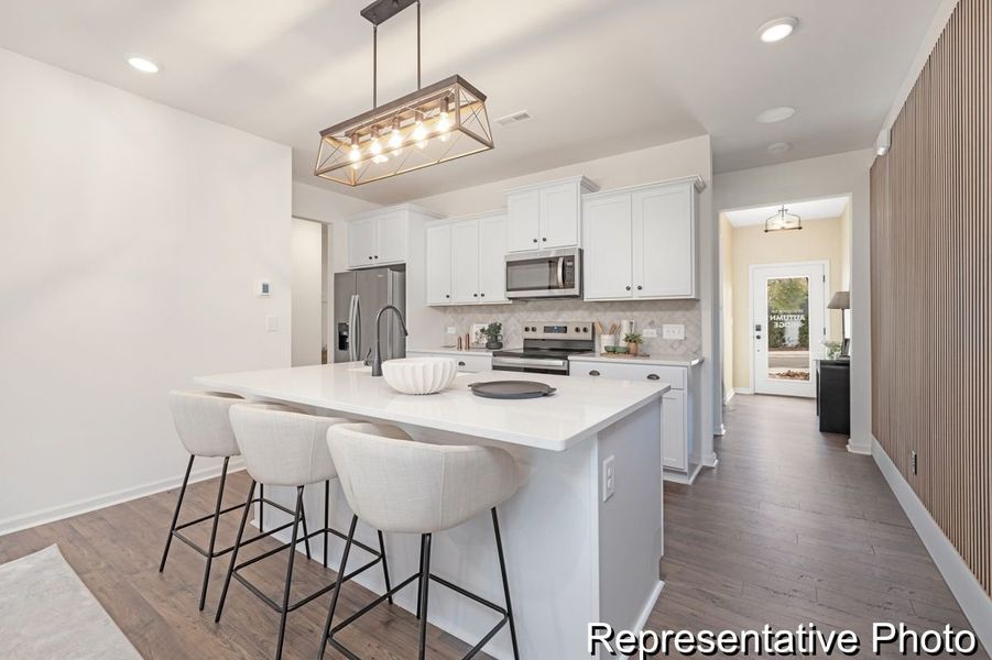 Furnished interior view inside a new home in Autumn Ridge, High Shoals (Image 2).