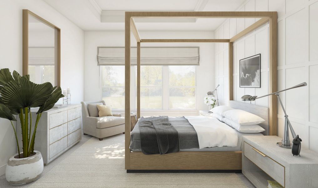 Representative furnished interior of a home built from the Belfast ESP by K. Hovnanian® Homes in Sterling Greene, Arlington (Image 13).