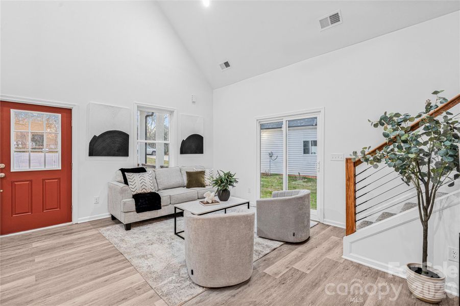 Furnished interior view inside a new home in , Cherryville (Image 9).
