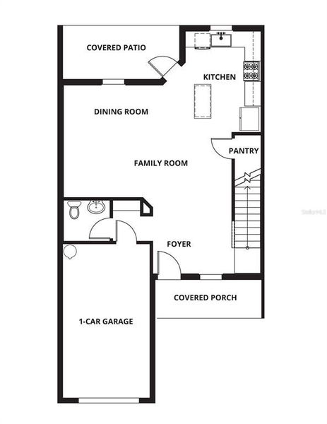 2D floor plan layout of this home in Noah Estates at Tuscany Preserve, Poinciana, FL (Image 2). 2D floor plan layout of this home in Noah Estates at Tuscany Preserve, Poinciana, FL (Image 2).