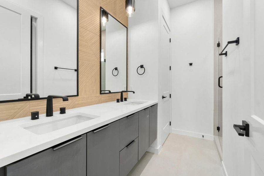 Furnished interior view inside a new home in , Austin (Image 4). Furnished interior view inside a new home in , Austin (Image 4).