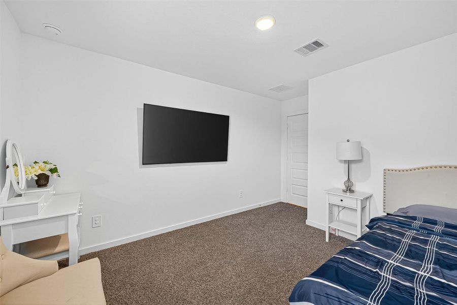 Furnished interior view inside a new home in , Katy (Image 37). Furnished interior view inside a new home in , Katy (Image 37).