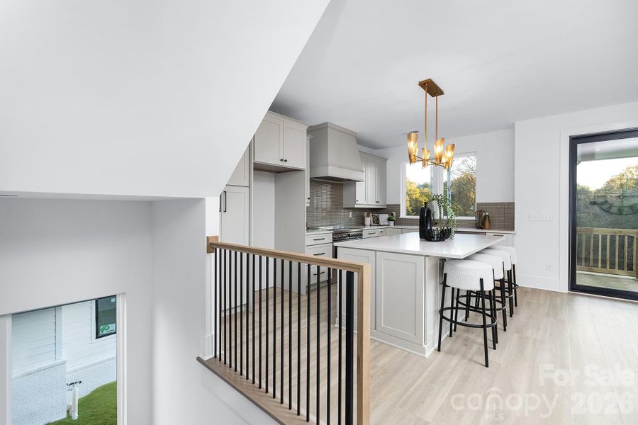 Furnished interior view inside a new home in , Charlotte (Image 5).