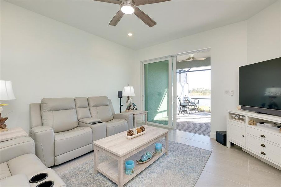 Furnished interior view inside a new home in BeachWalk by Manasota Key, Englewood (Image 31).
