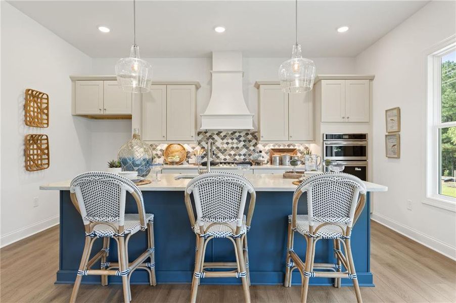 Furnished interior view inside a new home in Ashbury Commons, Powder Springs (Image 13).