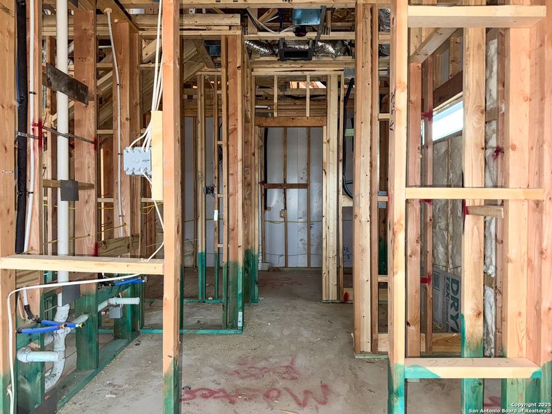 In-progress construction of a new home in Cordova Trails, Seguin, TX (Image 12).
