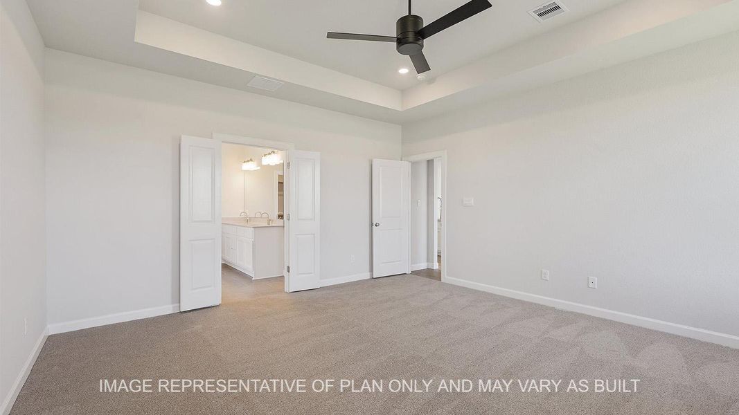 Spacious, unfurnished interior of a new home in Wellborn Settlement, College Station (Image 13).