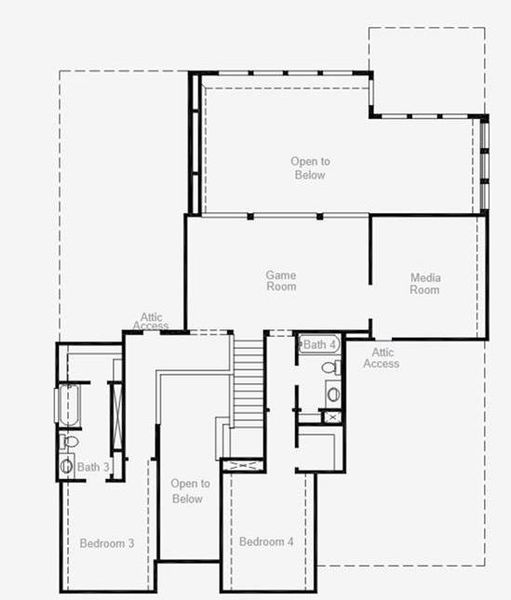 2nd Floorplan - Representative Photo 2nd Floorplan - Representative Photo