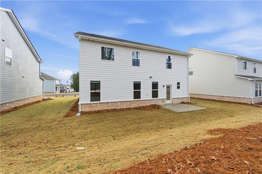 Exterior details and patio area of a home in Westminster, Covington (Image 3).