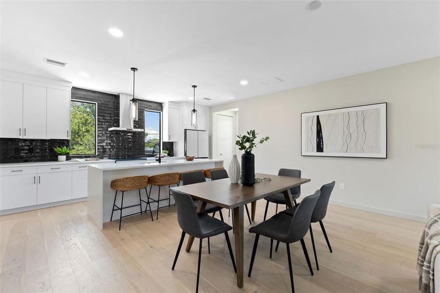 Furnished interior view inside a new home in , St. Petersburg (Image 42).