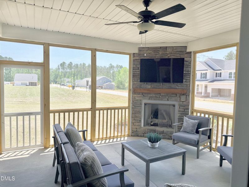 Extended Screen Patio