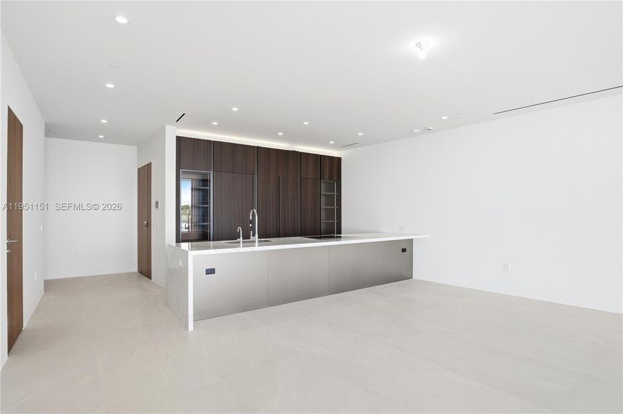 Furnished interior view inside a new home in , Miami (Image 12).