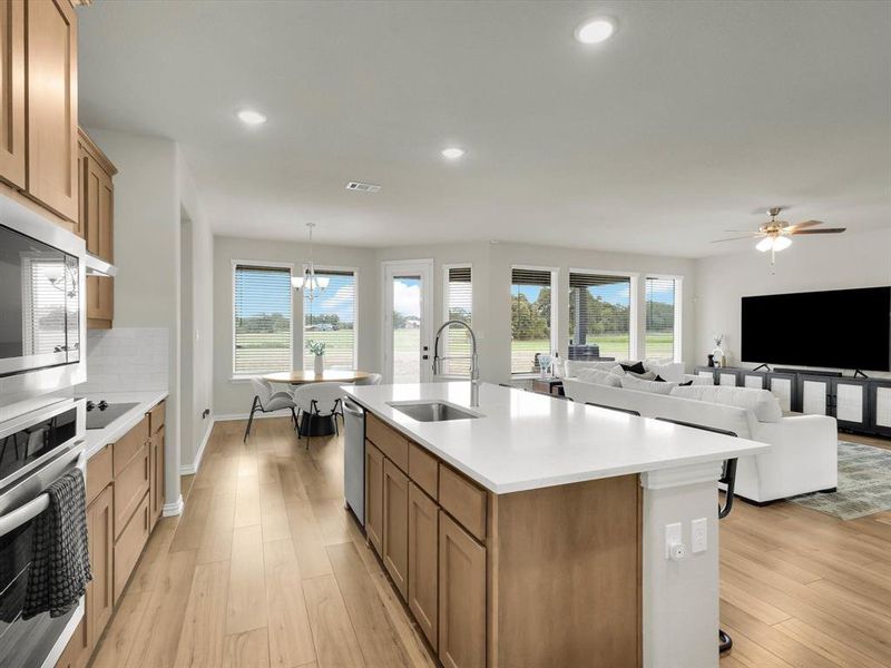 Furnished interior view inside a new home in Regent Park, Springtown (Image 32).