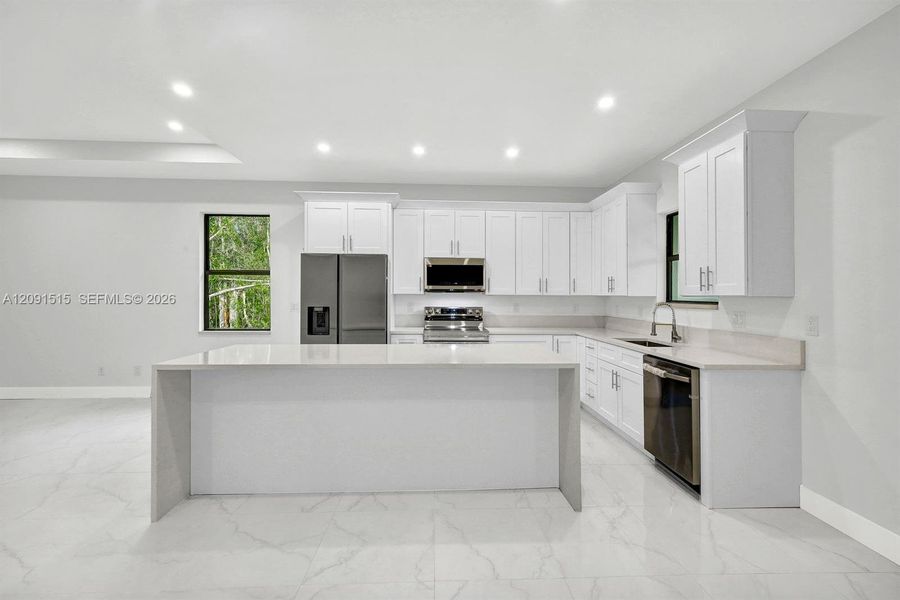 Furnished interior view inside a new home in , Punta Gorda (Image 9).