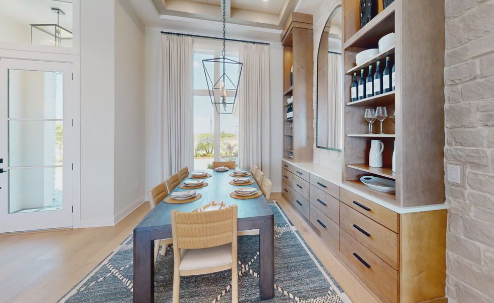 Furnished interior view inside a new home in Palmera, Venice (Image 33).