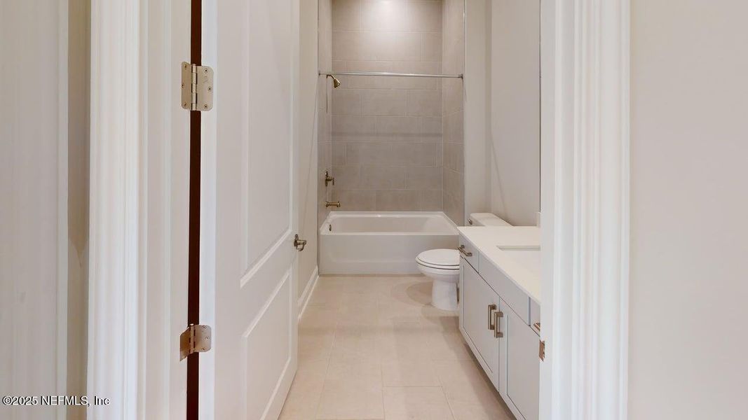 Furnished interior view inside a new home in RiverTown - Springs, St. Johns (Image 6).