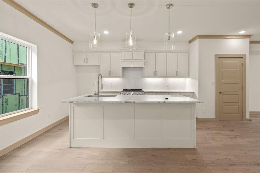 Furnished interior view inside a new home in , Fort Worth (Image 4).