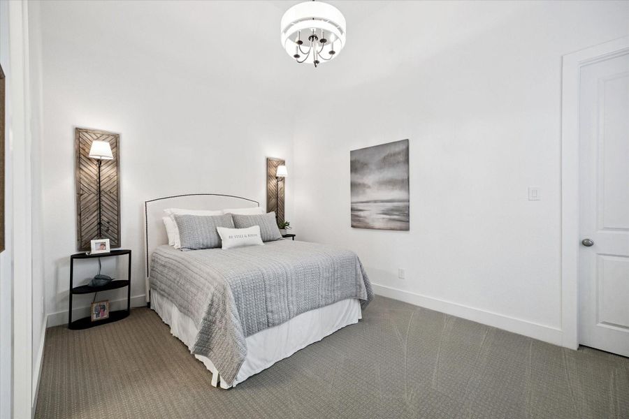 Furnished interior view inside a new home in Elyson, Katy (Image 38).