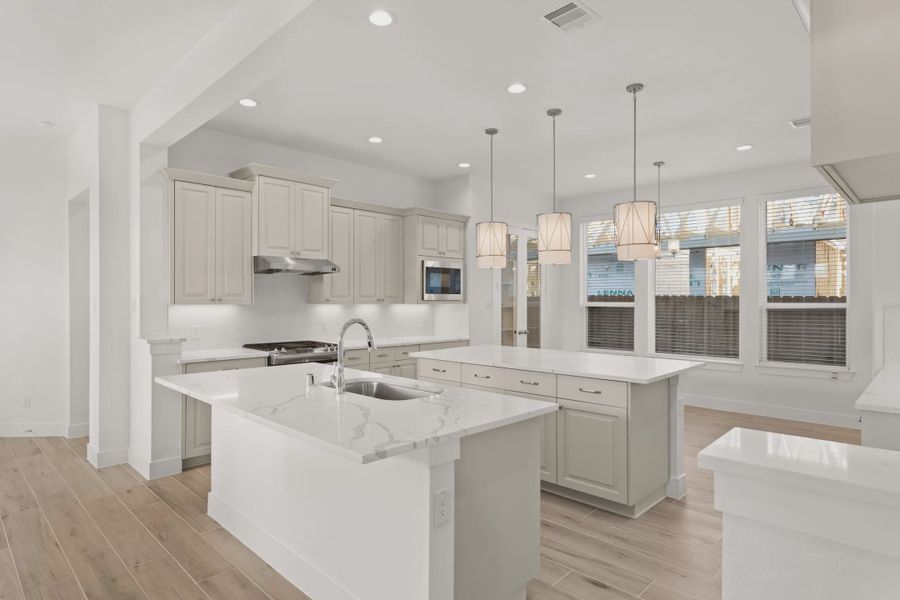 Representative furnished interior of a home built from the Macalister by Chesmar Homes in The Trails, New Caney (Image 4). Representative furnished interior of a home built from the Macalister by Chesmar Homes in The Trails, New Caney (Image 4).
