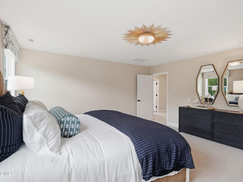 Furnished interior view inside a new home in The View, Durham (Image 35).