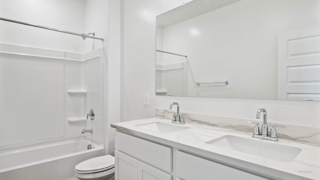 Furnished interior view inside a new home in Radiance at Superstition Vistas, Apache Junction (Image 10).