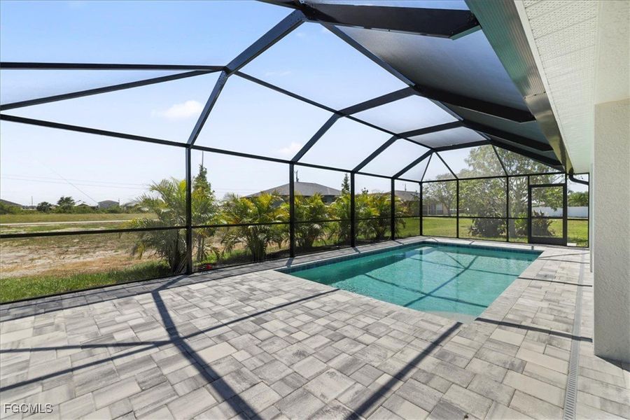 Exterior details and patio area of a home in Cape Coral, Cape Coral (Image 26). Exterior details and patio area of a home in Cape Coral, Cape Coral (Image 26).
