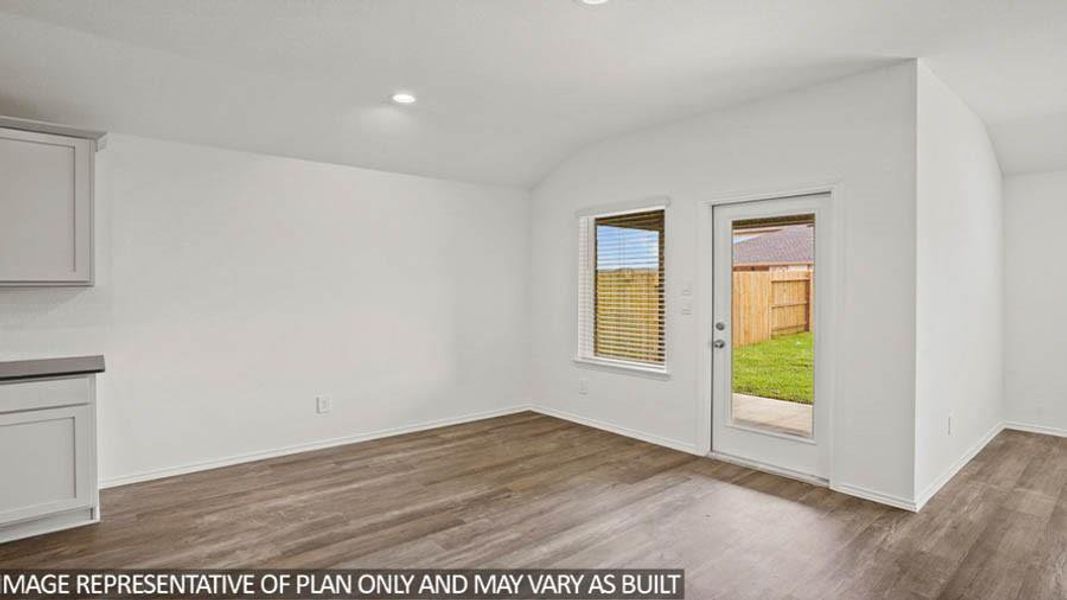 Spacious, unfurnished interior of a new home in New Waverly Station, New Waverly (Image 6).
