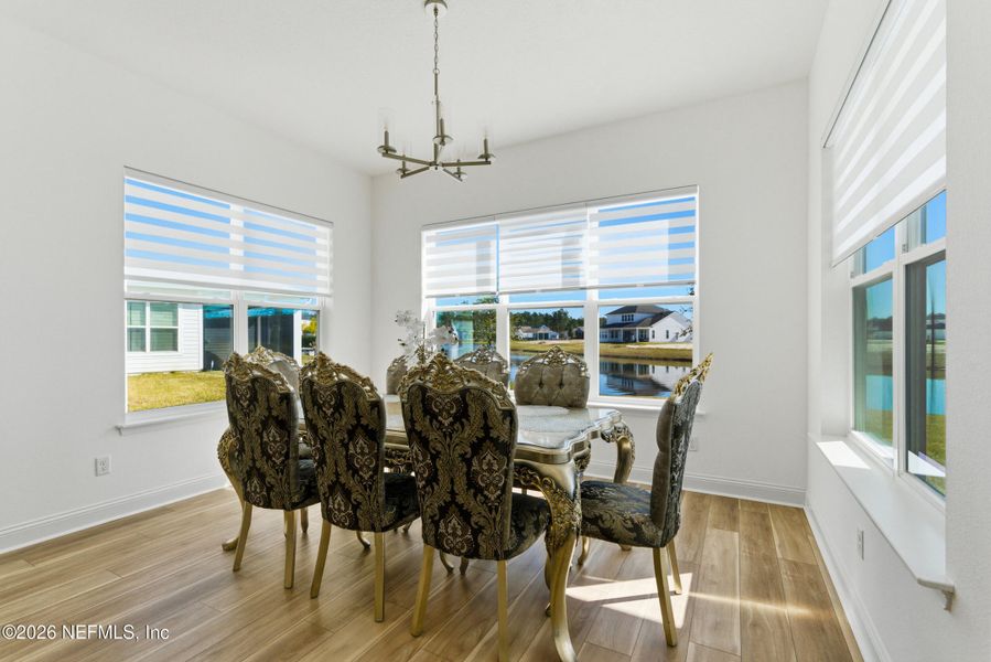 Furnished interior view inside a new home in Middlebourne, St. Johns (Image 11).
