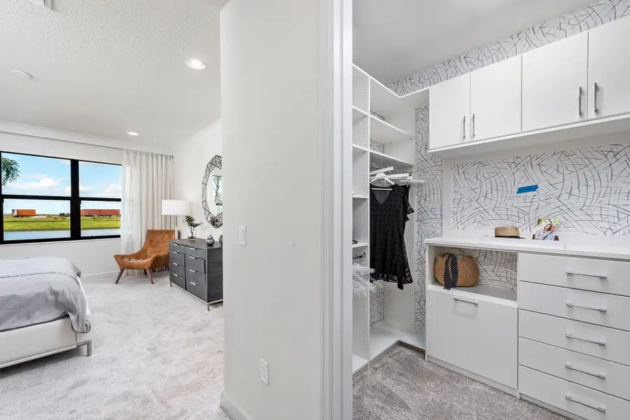 Representative furnished interior of a home built from the Costa by GL Homes in Valencia Parc at Riverland, Port St. Lucie (Image 18).