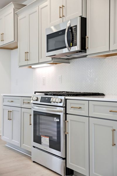 Representative furnished interior of a home built from the The Lofton by RobuckHomes in Downtown Wilmington Collective, Wilmington (Image 19).