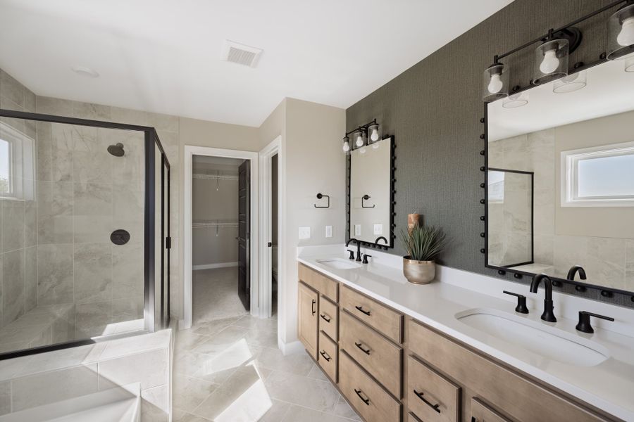 Representative furnished interior of a home built from the Blair by Fischer Homes in Twin Lakes, Hoschton (Image 32).
