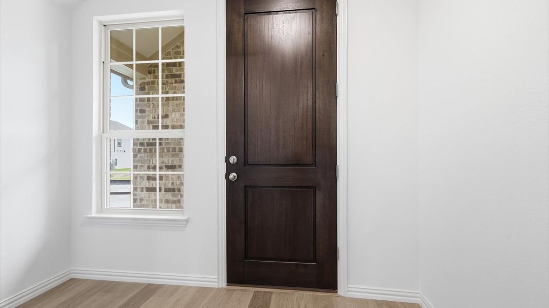 Furnished interior view inside a new home in Westridge Journey, Princeton (Image 7).
