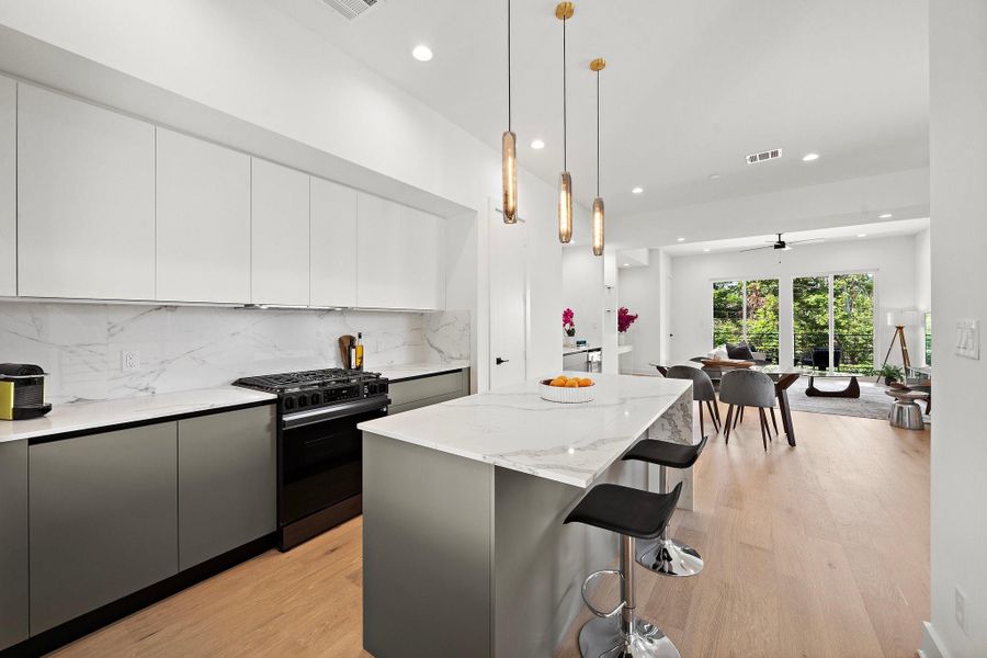 Furnished interior view inside a new home in , Houston (Image 15).