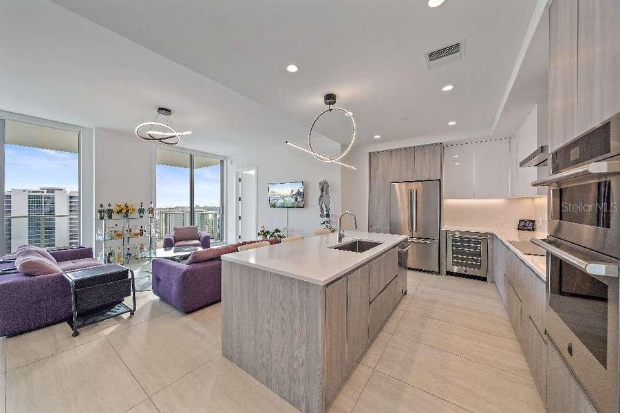 Furnished interior view inside a new home in , Sarasota (Image 10).