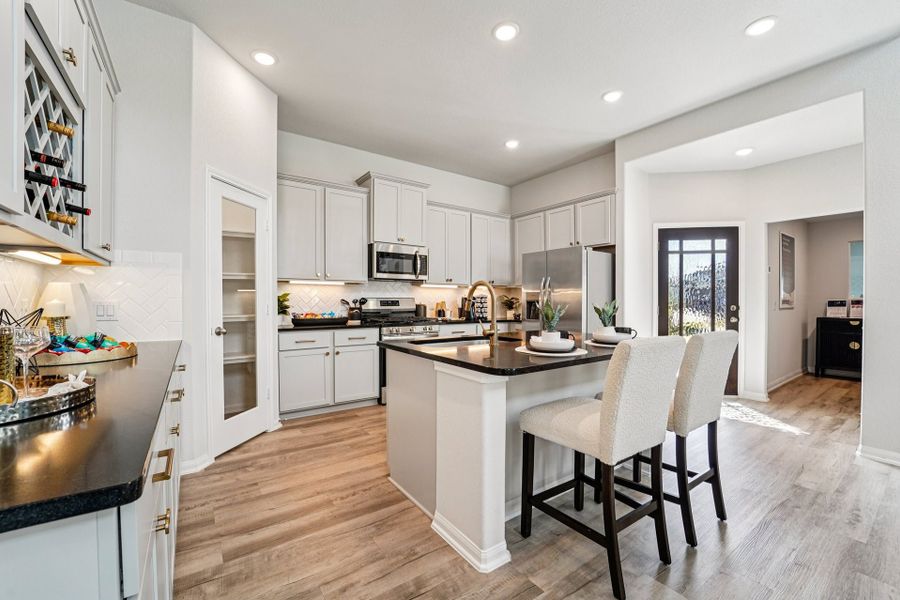 Tejas Village Model Home - Mansfield - Kitchen