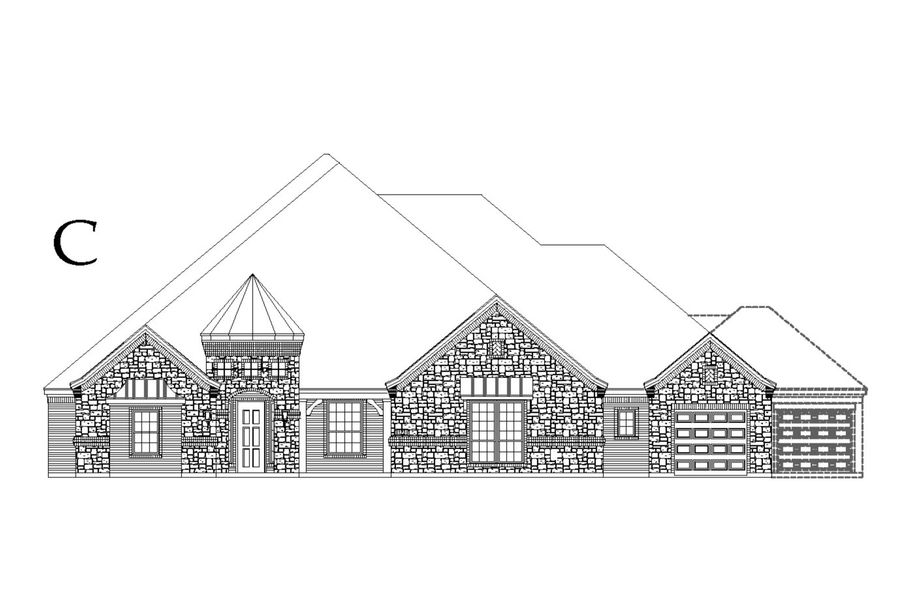 Representative rendering of the exterior for the Southport by Windsor Homes (Image 20).