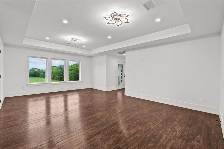 Additional view of spacious upstairs game room