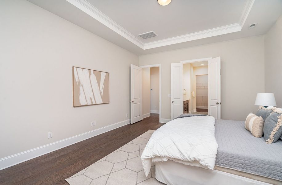 Representative furnished interior of a home built from the Bethpage by Greybrook Homes in Edmunds Farm, Clover (Image 9).